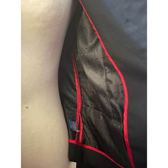 Millard Fillmore Anthropologie Wool Blend Black Blazer, Size Medium - Picture 8 of 8